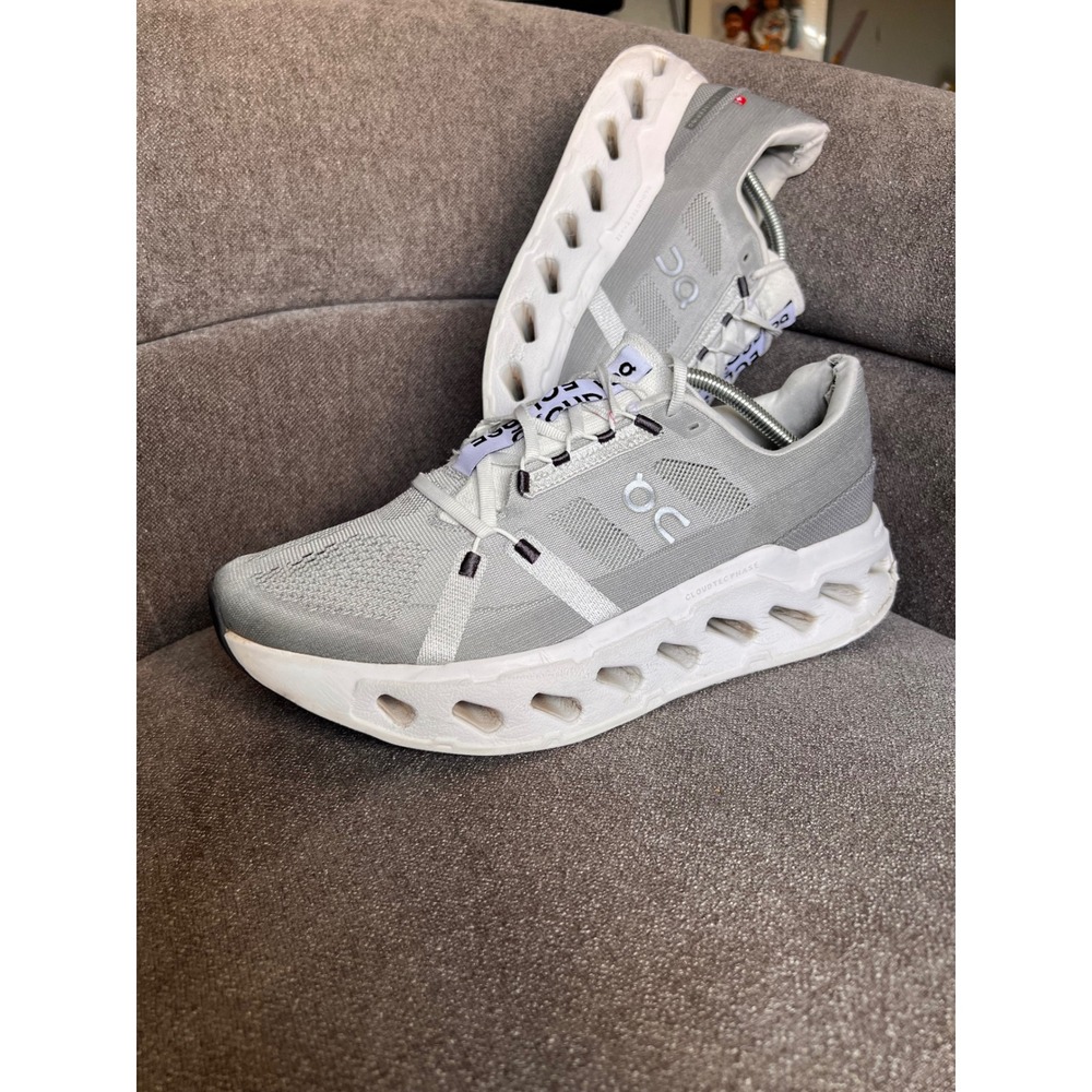 On Cloud Cloudnova lightweight grey/white men sneakers size 12